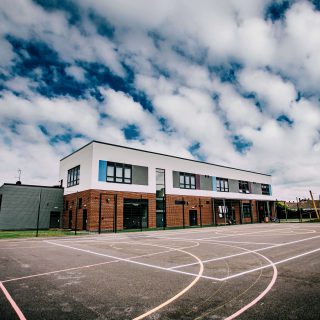 Exterior view of Springwell Alternative Academy Grantham